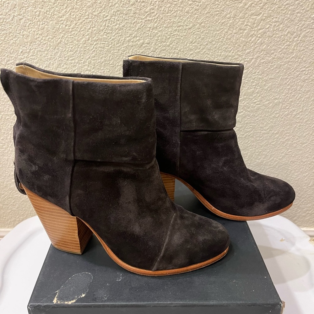Rag & Bone Suede Newbury Boots